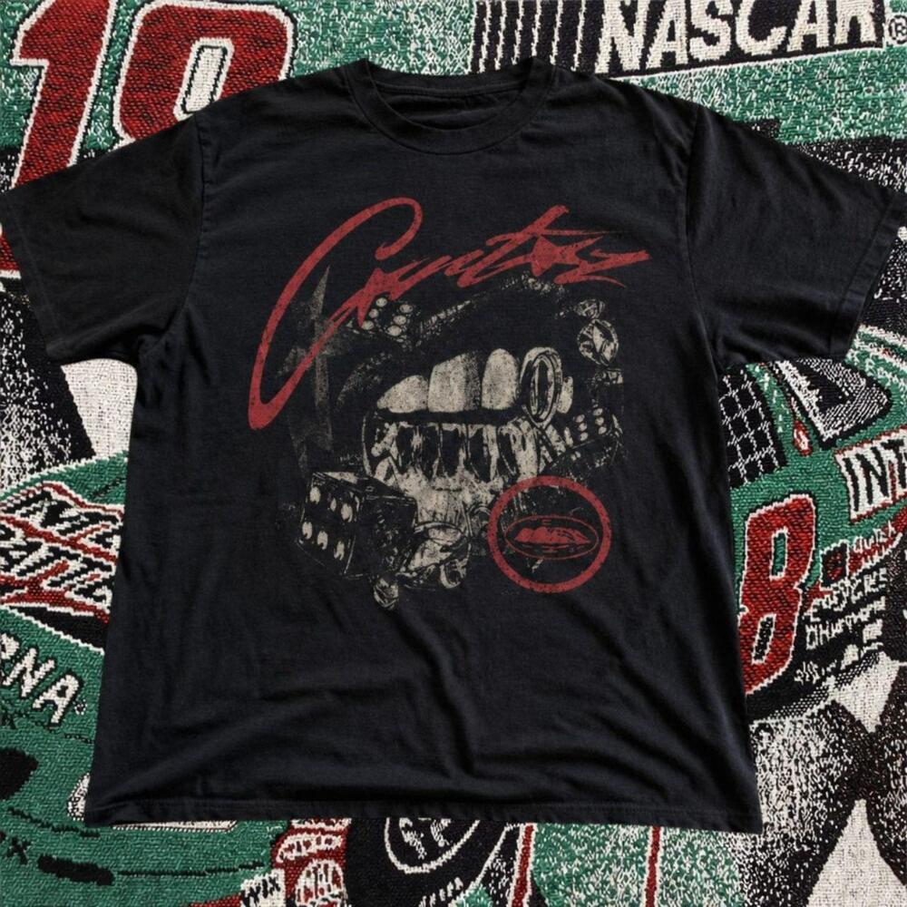Crue Grunge Graphic Tee Black Unisex